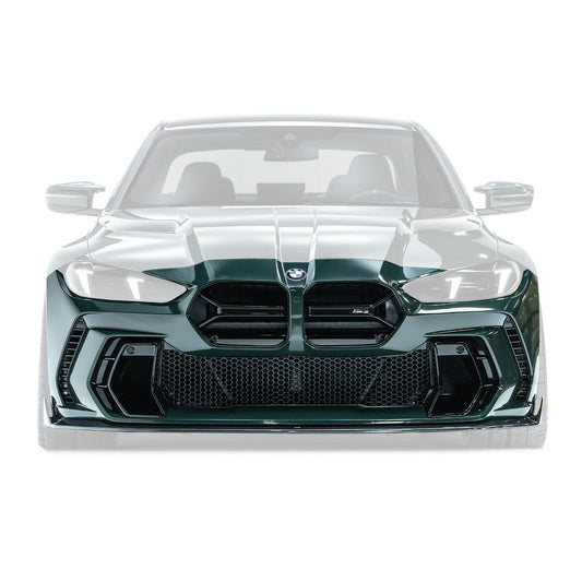 ADRO Front Bumper + Carbon Fiber Lip Set V2 21+ BMW M3/M4 G8X
