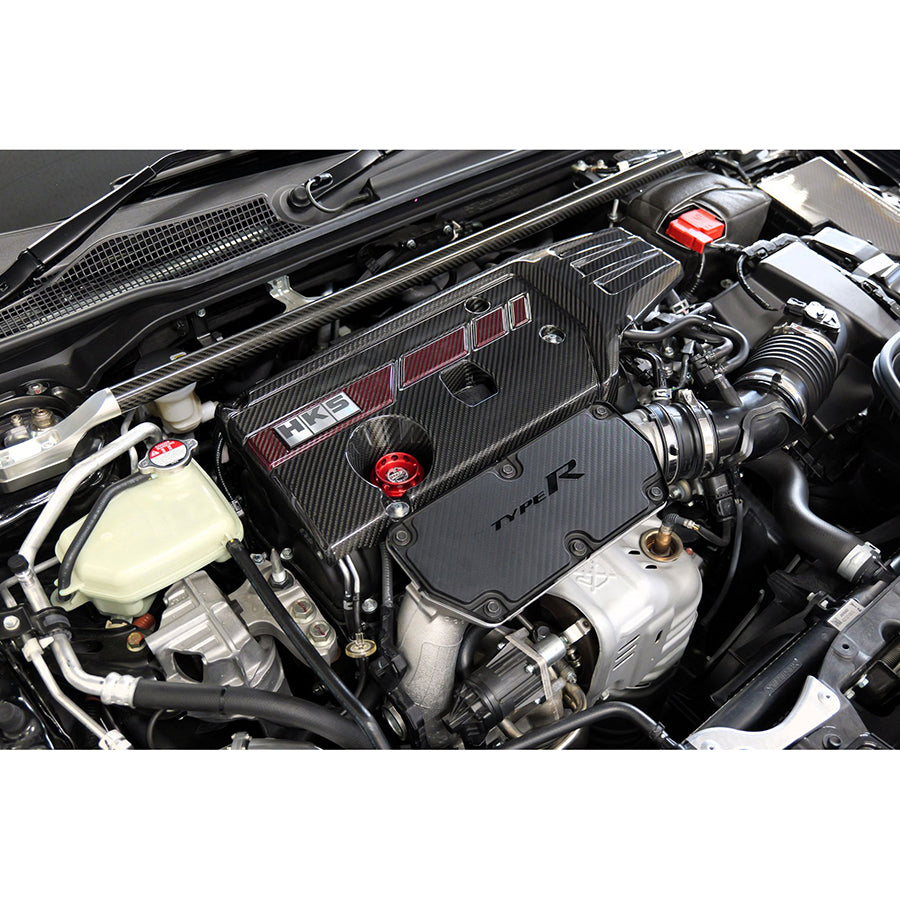 HKS Dry Carbon Engine Cover 23+ Civic Type R FL5
