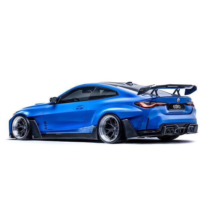 ADRO Prepreg Carbon Fiber AT-R3 Swan Neck Wing 21+ BMW M4 G82
