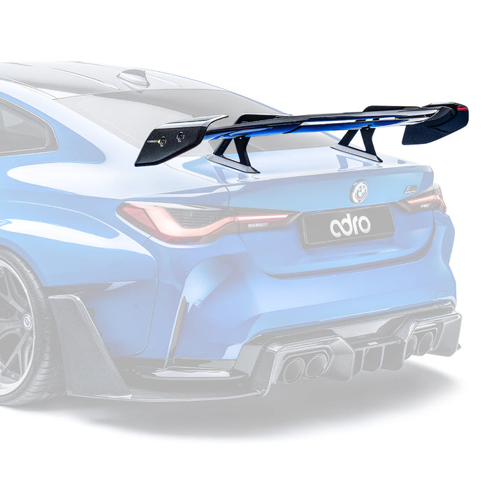 ADRO Prepeg Carbon Fiber AT-R3 Swan Neck Wing 21+ BMW M3 G80