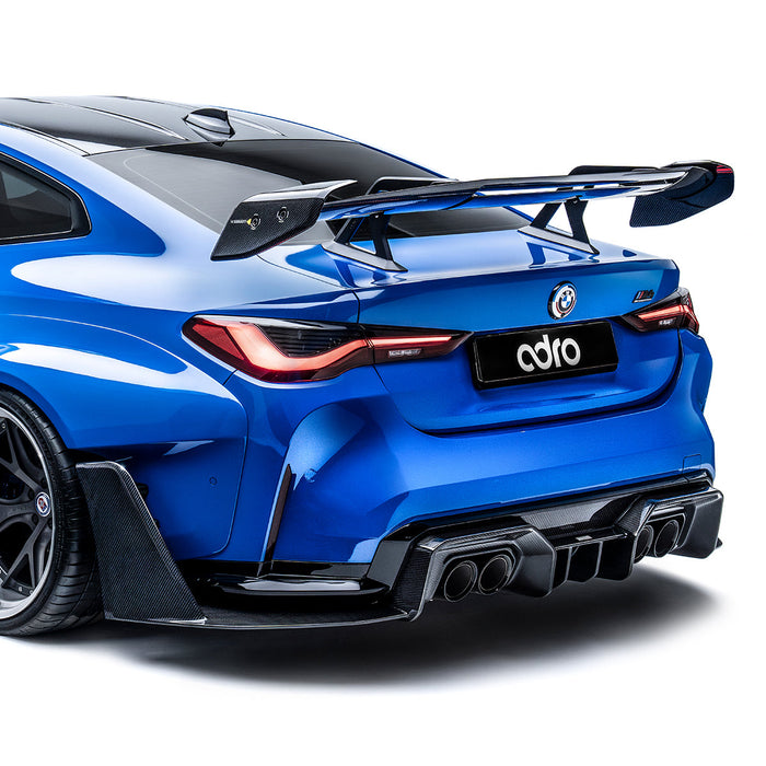 ADRO Prepeg Carbon Fiber AT-R3 Swan Neck Wing 21+ BMW M3 G80