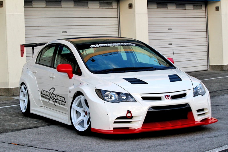M&M Honda 07-11 Civic Hyper Wide Body Kit