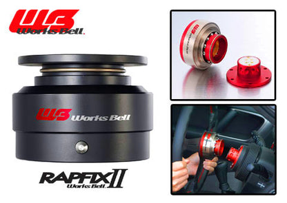 Works Bell Rapfix Steering Wheel Quick Release