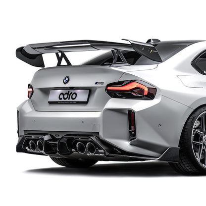 ADRO Prepeg Carbon Fiber AT-R3 Swan Neck Spoiler 23+ BMW M2 G87