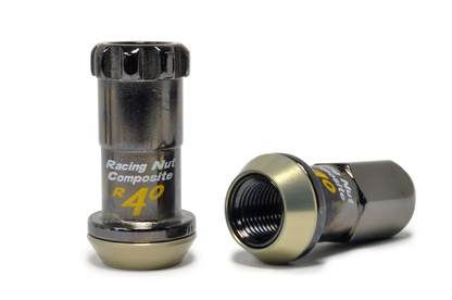 Project Kics M12x1.50 R40 Lug Nuts - Black