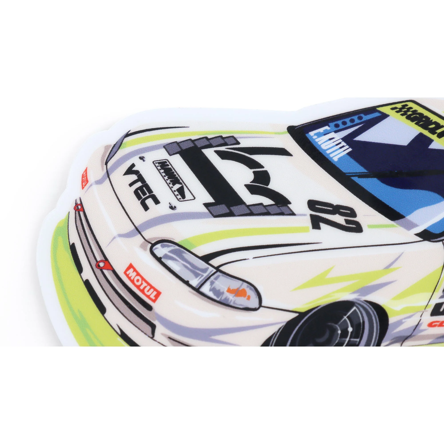 EKR Super Touring Civic Ferio Sticker