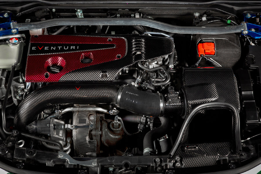 Eventuri Carbon Fiber Charge Pipe 23+ Civic Type R FL5