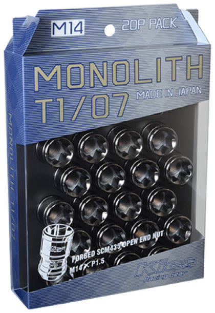 Project Kics M14 x 1.5 T1/07 Monolith Lug Nuts