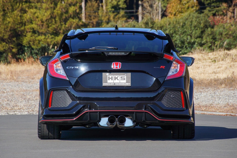 HKS Legamax Premium Exhaust 17-21 Civic Type R FK8