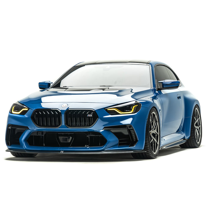 ADRO Facelift Front Bumper (plastic injection) & Lip (carbon)  23+ BMW M2 G87