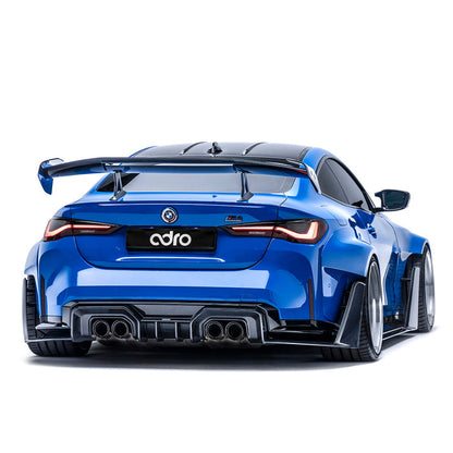 ADRO Prepeg Carbon Fiber AT-R3 Swan Neck Wing 21+ BMW M3 G80