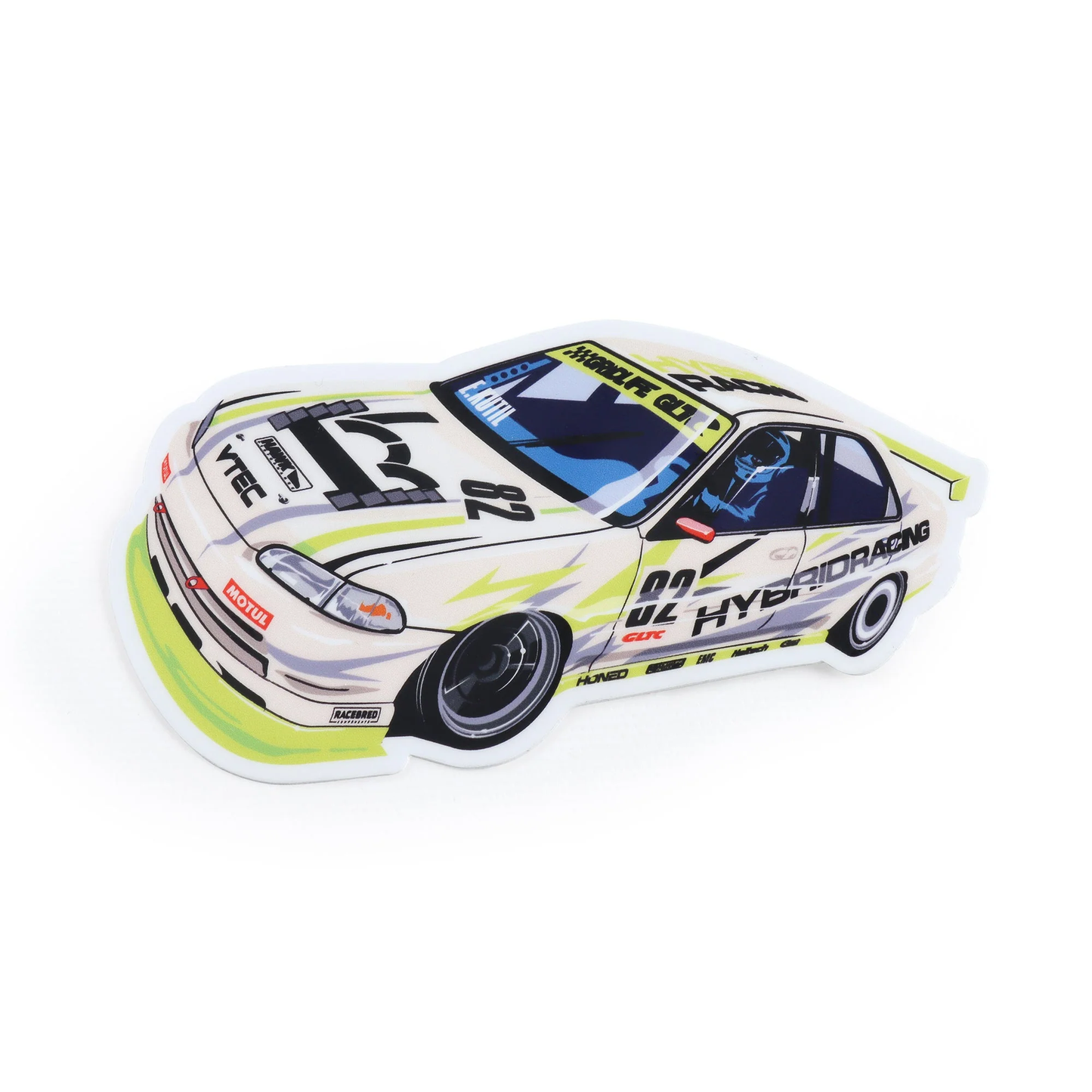 EKR Super Touring Civic Ferio Sticker