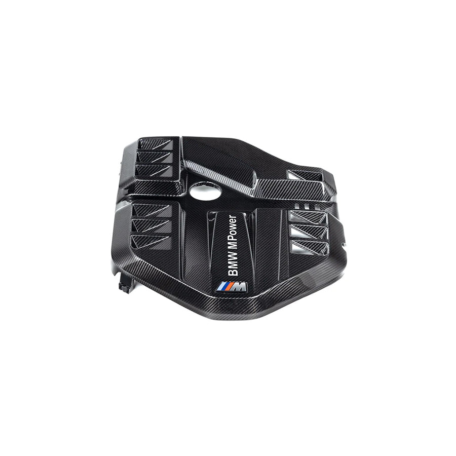 Eventuri Black Carbon Fiber Engine Cover with BMW M Power Decal (Gloss) 21+ BMW G8X M2/M3/M4