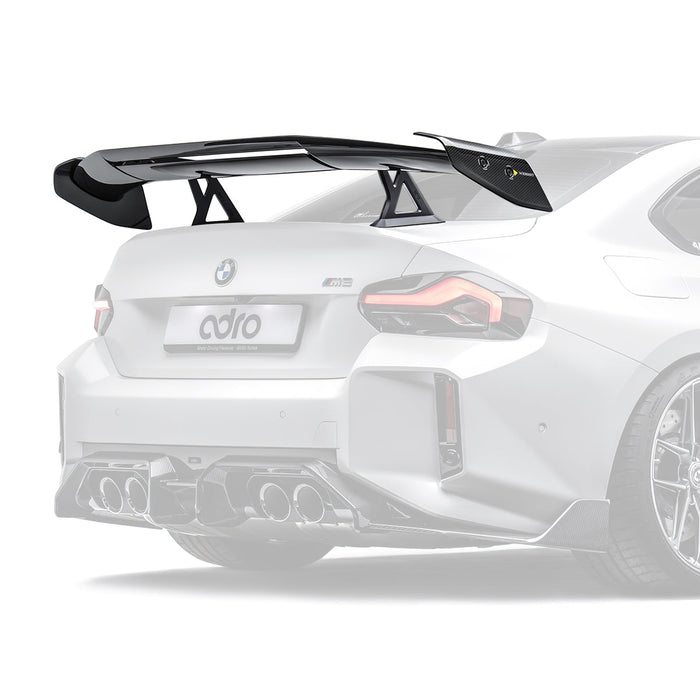 ADRO Prepeg Carbon Fiber AT-R3 Swan Neck Spoiler 23+ BMW M2 G87