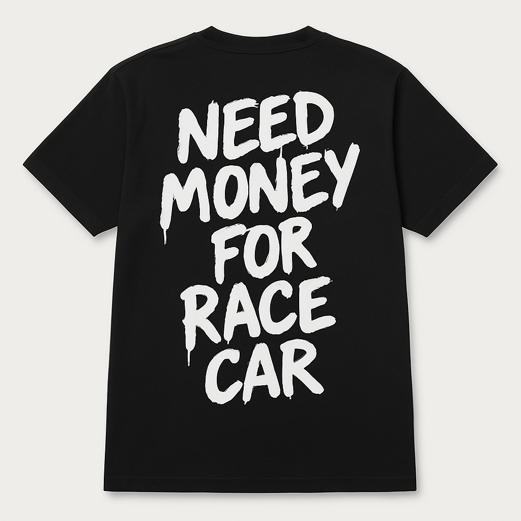 Black Need Money for Part T-Shirt
