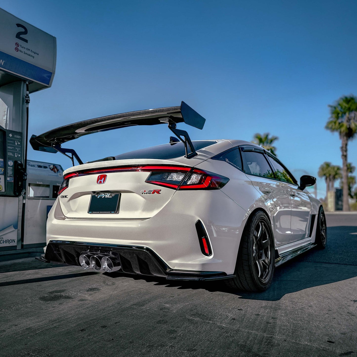 Seibon Carbon Fiber GT Style Spoiler 23+ Civic Type R FL5