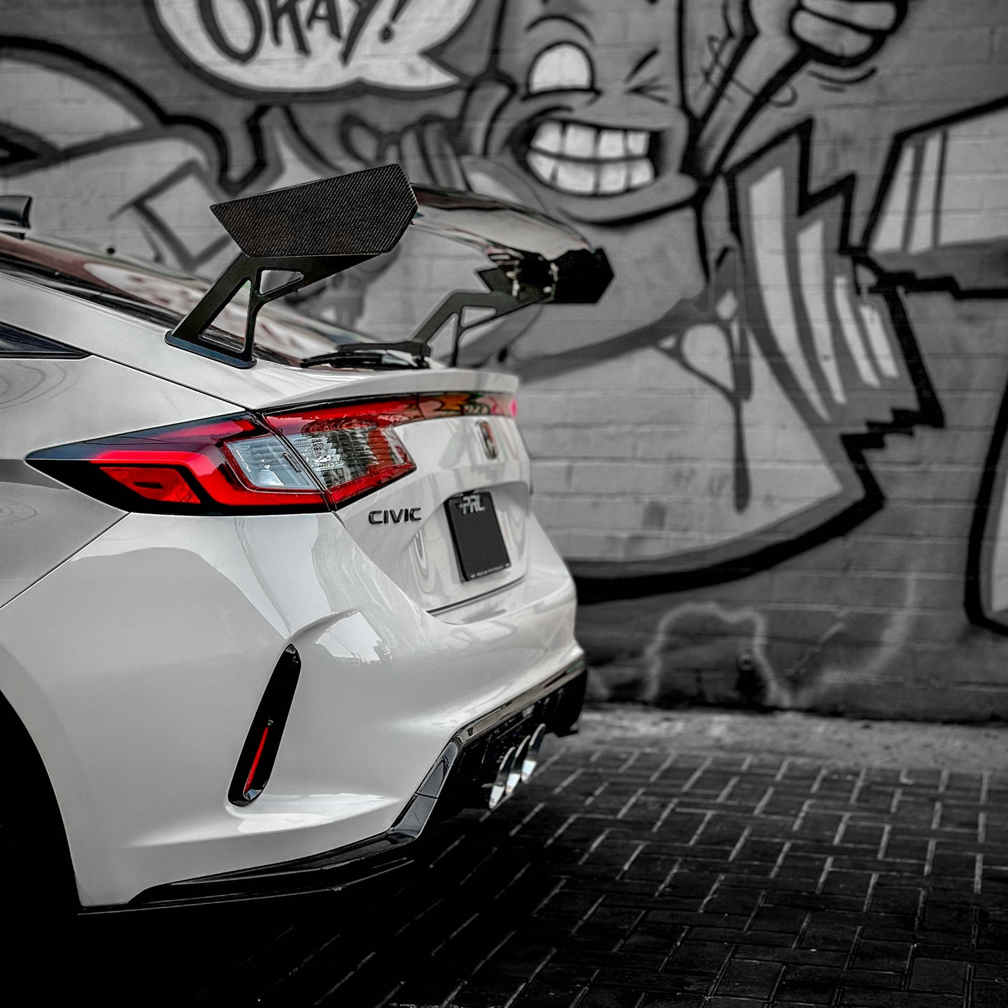 Seibon Carbon Fiber GT Style Spoiler 23+ Civic Type R FL5