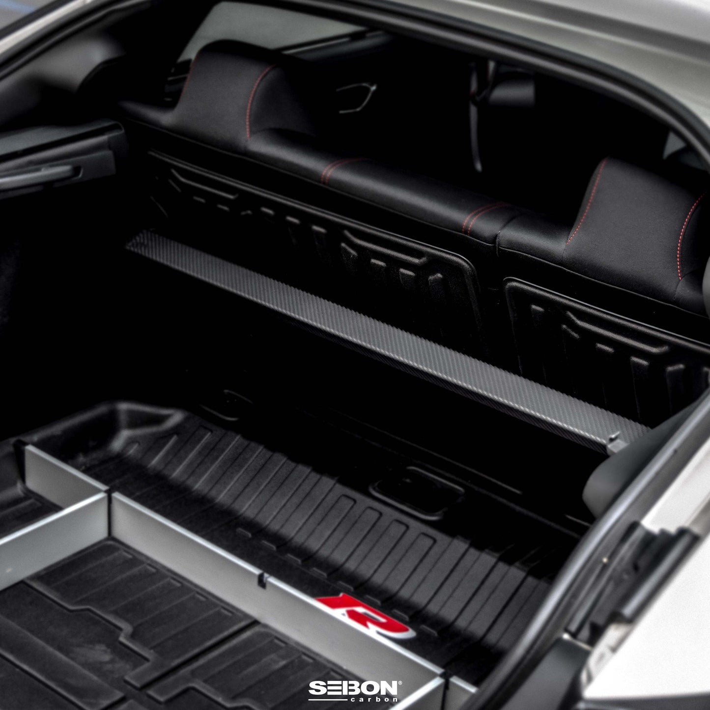 Seibon Carbon Fiber Rear Strut Brace 23+ Civic Type R FL5