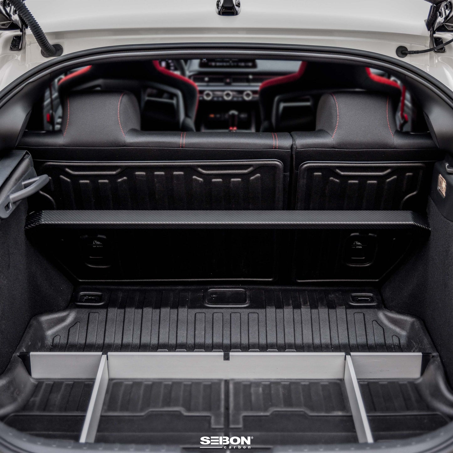 Seibon Carbon Fiber Rear Strut Brace 23+ Civic Type R FL5