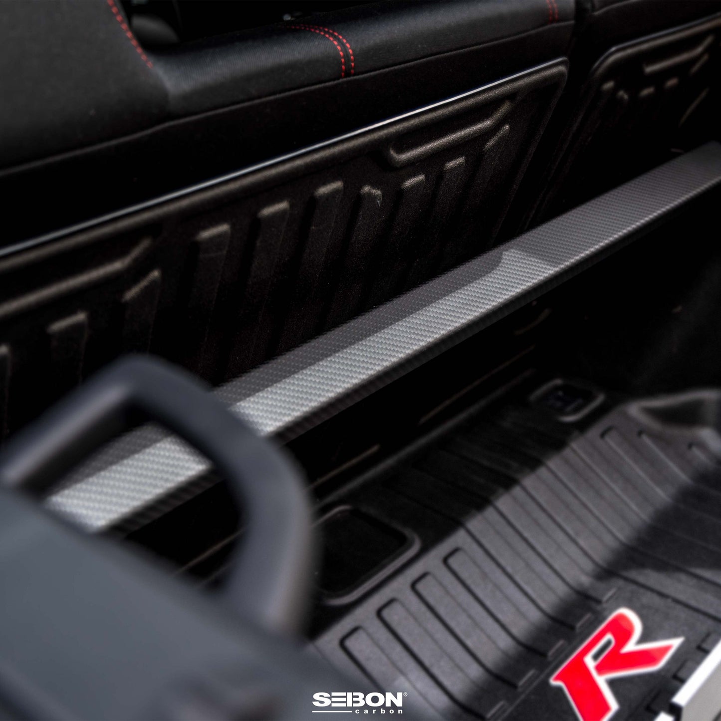 Seibon Carbon Fiber Rear Strut Brace 23+ Civic Type R FL5