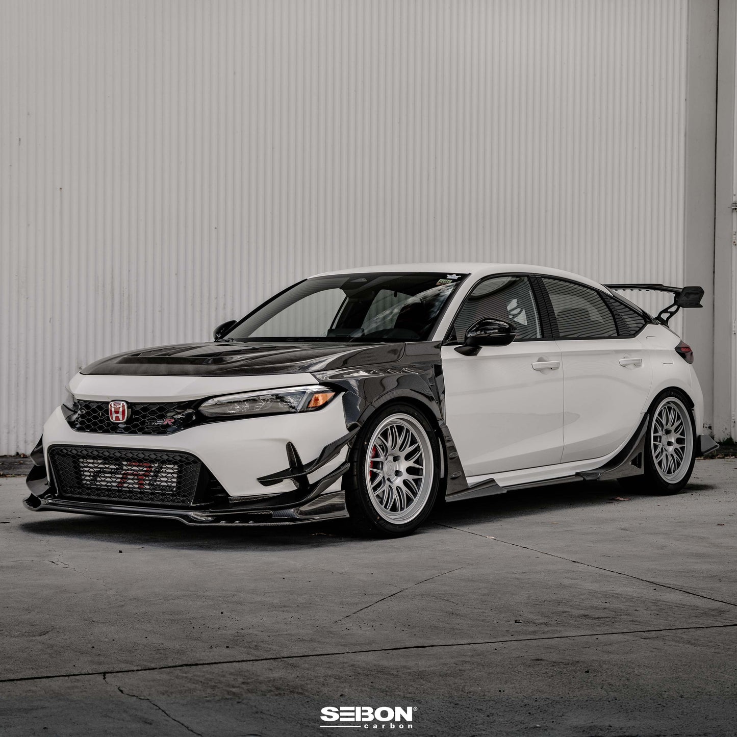 Seibon Carbon Fiber MB-Style Front Extension 23+ Civic Type R FL5
