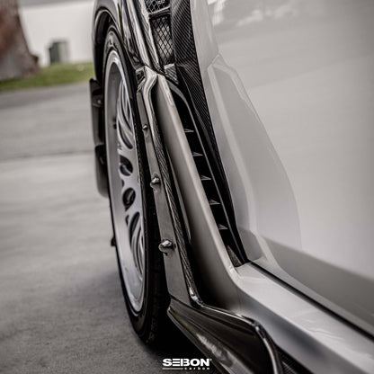 Seibon Carbon Fiber MB-Style Front Extension 23+ Civic Type R FL5